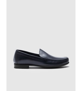 Hakiki Deri Lacivert Erkek Loafer