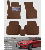 TOYOTA AURİS (2006-2012) Uyumlu EVA Paspas Tam Set–Oto Paspas,Araca Özel,Kolay Montaj