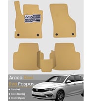 Fiat Egea (2015-2025) Uyumlu EVA Paspas Tam Set – Birebir Uyum, Araca Özel Tasarım,Kolay Montaj