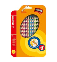 STABİLO 332 EASY COLORS SAĞ EL KURU BOYA KALEMİ 12 RENK