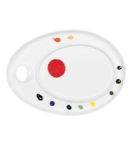 Mijello Boya Tutmayan Palet Ellipse XL Peel-Off 43x31 cm. 