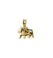 14 Ayar Altın Aslan Burç Kolye Ucu 0,80 gr