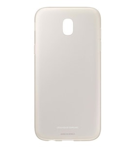 Galaxy J7 2017 ile Uyumlu Jelly Silikon Kılıf EF-AJ730TFEGWW Gold