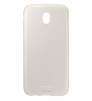 Galaxy J7 2017 ile Uyumlu Jelly Silikon Kılıf EF-AJ730TFEGWW Gold