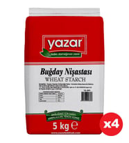 Yazar Buğday Nişastası 5 Kg x 4 Paket