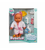 Nessiworld  Bebelou Banyo Zamanı Bebek Seti 35 Cm