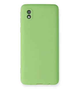 Galaxy A01 Core Kılıf First Silikon - Yeşil