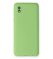 Galaxy A01 Core Kılıf First Silikon - Yeşil