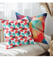 eJOYA Modern Tasarımlı 2'li Yastık İçi Ve Kırlent Kılıfı 45cm 113554
