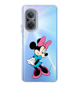 Huawei Nova 9 Se  Kamera korumalı Kapak Minnie Mouse Tasarımlı  Şeffaf Kılıf