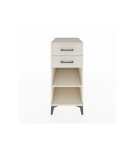 Kronos Komodin Tek Raflı 2 Çekmeceli 44x59x96 Aytaşı-Aytaşı