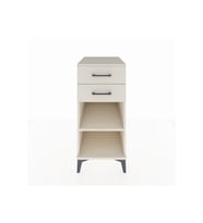 Kronos Komodin Tek Raflı 2 Çekmeceli 44x59x96 Aytaşı-Aytaşı