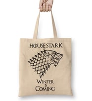House Stark WInter is Coming Bez Çanta Uzun Saplı