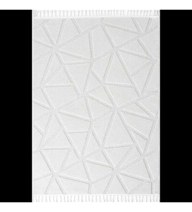 Hoom Rugs Togo 7503 Beyaz İskandinav Halı