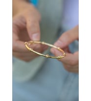 ÇGK KUYUMCULUK DORİKALI ALTIN KELEPÇE (Gold)