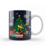 Rachet And Clank Around The Christmas Tree Kupa Bardak Porselen