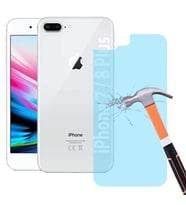 Apple iPhone 7 Plus ve iPhone 8 Plus Arka Nano Cam Ekran Koruyucu
