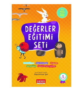 Değerler Eğitimi Seti (5 Kitap) - Hayrünnisa Şen - Selen Çocuk Yayınları