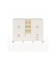 Hyperion Dolap 11 Raflı 3 Çekmeceli 7 Kapaklı 220x44x163 Aytaşı-Aytaşı