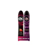 Okey Çilek Kayganlaştırıcı Jel Su Bazlı 100 ml + Okey Nirvana Uyarıcı Jel Su Bazlı 100 ml
