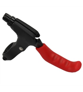 BİSİKLET FREN KOLU KORUYUCU SİLİKON PVC KORUYUCU SİYAH-KIRMIZI KIRMIZI