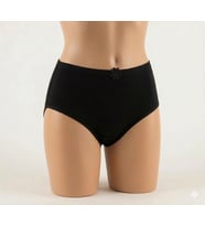 6 lı Paket Paket Özlem Bayan Düz Renk Bato Külot