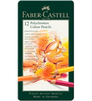 Faber-Castell Polychromos Kuru Boya Kalemi, 12 Renk
