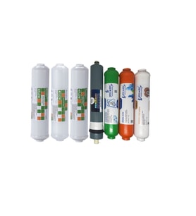 Purefer Kapalı Kasa Su Arıtma Cihazlarına Uyumlu Platinium Mebranlı Alkali + Mineral 7 Li Set