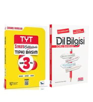 Sınav Yayınları TYT Son 3 Yıl Tıpkı Basım Çıkmış Soru ve AKM Dil Bilgisi Soru Bankası Seti 2 Kitap