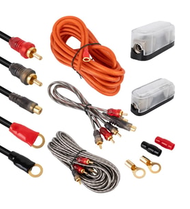 Ayt Fullsound G-506D Oto 8 GA Anfi Kablo Seti Araç Ses Sistemi Kablo Seti