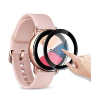 Galaxy Watch Active 2 40mm PPMA Pet Saat Ekran Koruyucu (Siyah)