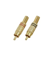 electroon RCA Erkek Tos Jak Fiş Metal - 50Adet
