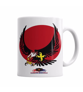 Super Caça Kupa Bardak Porselen