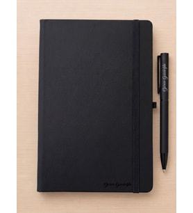 Kişiye Özel Defter & Kalem (Siyah)