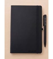 Kişiye Özel Defter & Kalem (Siyah)