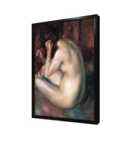 Desnudo De Espaldas Çerçeveli Mdf Tablo