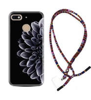 General Mobile GM8 Go GM9 GM20 Pro Plus Kılıf Boyun Asklı Rasta Silikon Çiçekler 1639