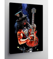 Kanvas Tablo Gitarist Slash