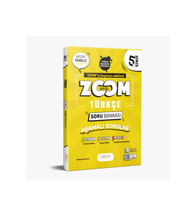 Günay Yayınları GÜNAY YAYINCILIK 5. SINIF ZOOM TÜRKÇE SORU BANKASI BECERİ TEMELLİ SORULAR (GÜNCEL MÜFREDAT) (Çok Renkli)