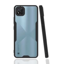Newface Realme C11 2021 Kılıf Platin Silikon - Siyah