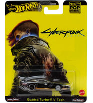 Hot Wheels Premium - Pop Culture : Cyberpunk 2077 Quadra Turbo-R V-Tech (1/64)