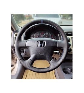 Honda Vtec 1 Araca Özel Direksiyon Kılıfı Direksiyon Uyumlu NOKTA KARBON