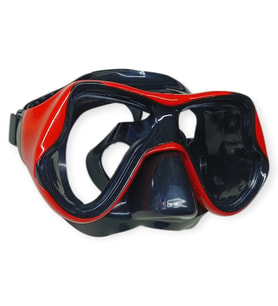 Star Diving Dalış Maskesi Yetişkin - 51705-KIRMIZI