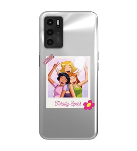 Oppo A16 / A55 Uyumlu Totally Spies Tasarımlı Şeffaf Telefon Kılıfı