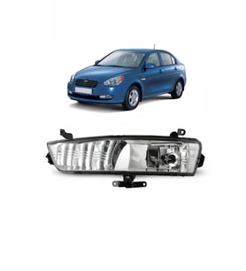 HYUNDAİ ACCENT ERA SİS FARI ŞOFÖR TARAFI SOL SİS LAMBASI