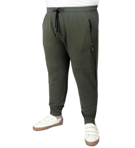 Mode XL Büyük Beden Eşofman Altı DarPaça Zippered 22501 Haki
