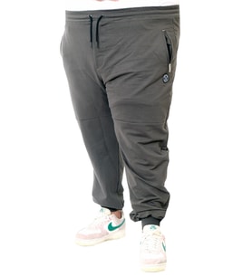 Mode XL Büyük Beden Eşofman Altı DarPaça Zippered 22501 Haki