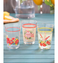 Madame Coco Flamingo Su Bardağı Seti 290 ml 3lü