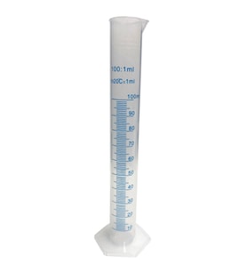 Dereceli Silindir 100ml. Plastik
