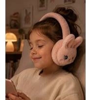 Bluetooth 5.3 Peluş Kulaklık Tf Kart Destekli Kablosuz Kulaküstü Kulaklık